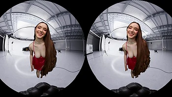 Compilación hardcore VR de Hazel Moore montando