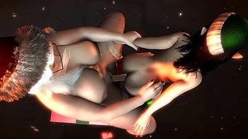 La señora Claus se folla a su elfo