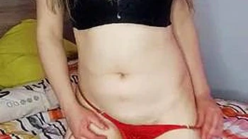 Мастурбация в одиночку на Fansly