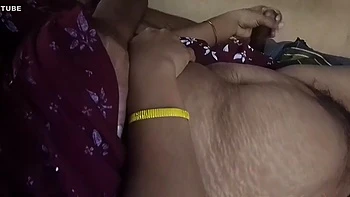 Mallu Girline Her Husband Presses And Massages Her Breast