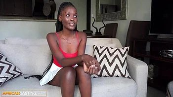 Big Tit Black Amateur Bouncing On Huge White Dick In Casting Audition