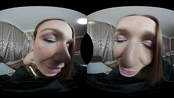 Алексис Кристал: жесткий чешский минет и наездница