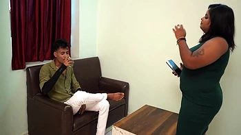 Nachbarn ficken hart: Kurvige Brünette und großer Schwanz