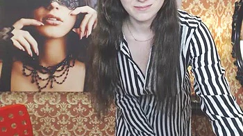 Amadora fofa Amy ao vivo na webcam