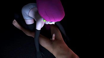 Jessie lutscht Schwanz im POV - Pokemon Parodie