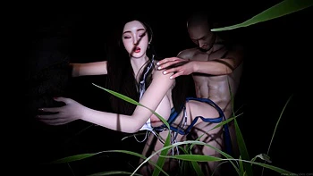 MILF madura 3D com peitos enormes traindo com pau grande