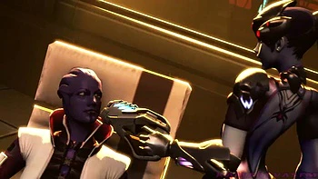 Futa mit fetten Titten und Arsch 3D Hentai