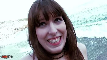 Juan Z Double Penetration Outdoor - Two Big Cocks DP a Sweet Teen Brunette Hardcore