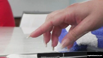 Жирненькая кубинка Анджелина Кастро с огромными сиськами