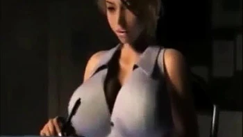 Hentai asiático 3D chupando e fudendo de quatro