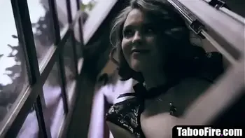 Underfucked MILF screwed by young voyeur boy