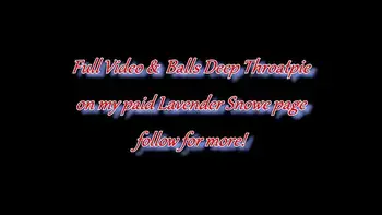 MUST SEE Blowjob of the Year Extreme Head Slamming Deepthroat Ends with Pulsating Balls Deep Throatpie