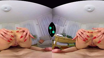 Peitos enormes: boquete, cowgirl e missionário VR