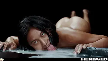 Real Life Hentaied - May Thai explodes with cum after hardcore fucking with aliens