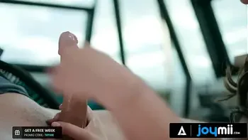 JOYMII - Busty Wife Accepts To Be Creampied In Exchange For Her Husband To Stop Working For The Day