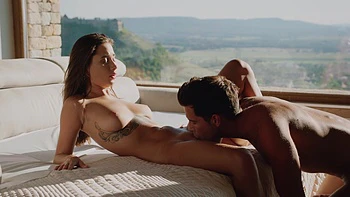 Liya & Alberto fuck brunette babes missionary and reverse