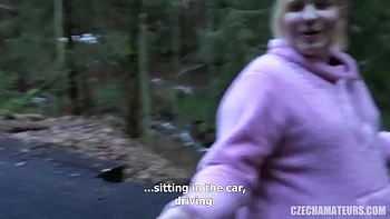 Pregnant Blonde Amateur Gets Assfucked and Creampied