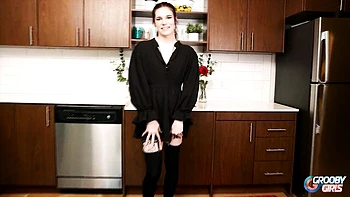 Cute Transgirl Masturbates Solo