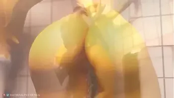 Renamon in the locker room