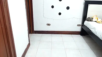 Muscle Milf Fucks Herself, Squirts in Yellow Bikini