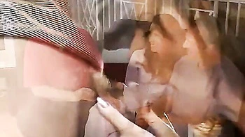 Milf Wife Shared and Facialed in Swinger Club