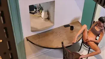 Hidden security camera sex