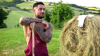 Mariana Martix Fucks Italian Farmer Outdoors