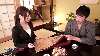 Haruna Kawase's Hot Asian MILF Threesome