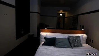 Naomi Rose's pink nipples solo dildo fuck