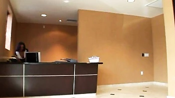 Penny Flame Sucks and Gets Facials in Pantyhose