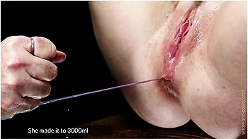 Four-Babe BDSM Sparkle with Creamy Pussy and Enema Play