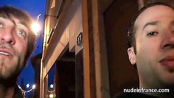 Tattooed French Teen Double Vaginal Fuck