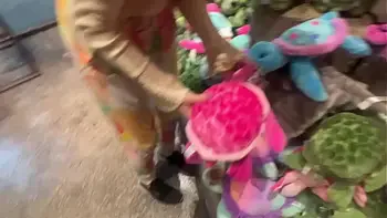 Aquarium Trip with Aliya Brynn Turns Into Aggreive Ass Eating and Milking