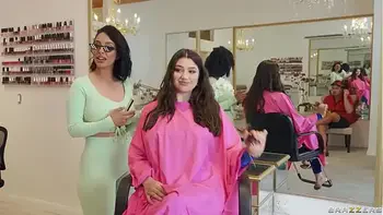 Beauty Salon Boner Bonanza - Alyx Star, Lauren Pixie / Brazzers  / stream full from www.zzfull.com/bonanza