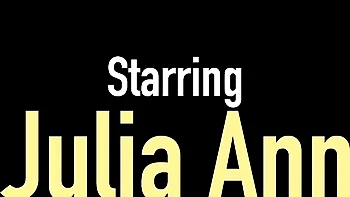 Julia Ann rides hard in cowgirl action
