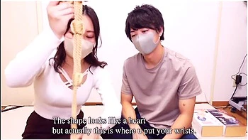 Japanese Rope Bondage Fuck with Extreme Orgasm and Squirt