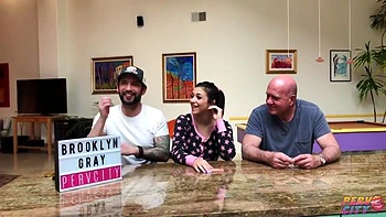 Brooklyn Prepares for Rough Anal and Deepthroat Fuck