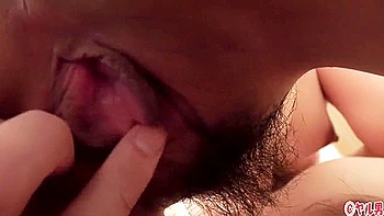 Horny Asian Magic Wand Masturbation