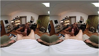 Zaawaadi In Exchange Black Goddess From Africa Titjob & Riding Big Cock When Called To Study - 360 Hot Vr Porn