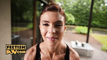 Vicious Peach Lollypop and Lollypop - cowgirl sex - Its POV