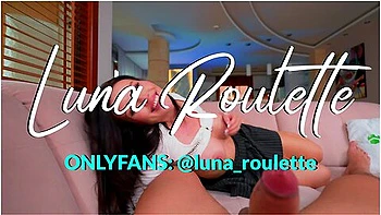 Luna Roulette - Hot Pov Sex With Naughty Stepsister, Creampie And Cum In Mouth