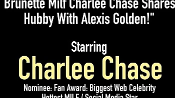 Pin-up Alexis and Charlee's big tits sex