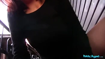 Outdoor Sex On Scenic Vacation - Redhead Slut Dicked In Doggystyle Pose