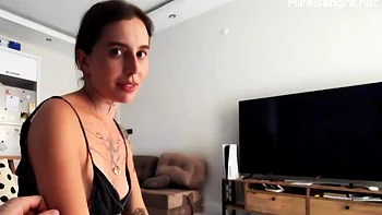 Stepsister Agrees to The First Rough Ass Fuck - Anal