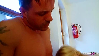 Cute College Girl Pickup And Rough Fuck At Public Hallway