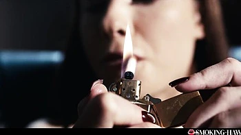 Cigarette sex with wet Steve Q from Smoking Hawt