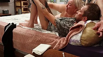 My Morning At My Stepmoms Started With A Deep Blowjob And Cum In Her Mouth