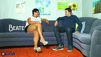 Horny Grandma Beate N. Is In Desperate Need For Cock