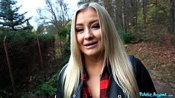 Blonde Blue Eyed Model