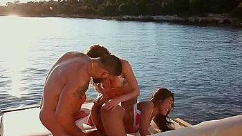 All Aboard For A Threesome